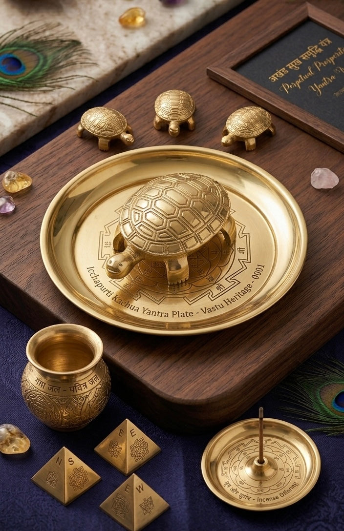 Kachua Yantra Tortoise & Plate
