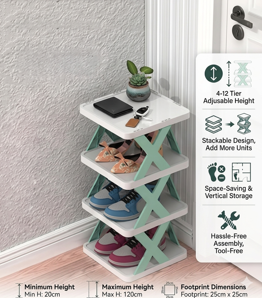Adjustable Shoe Organizer